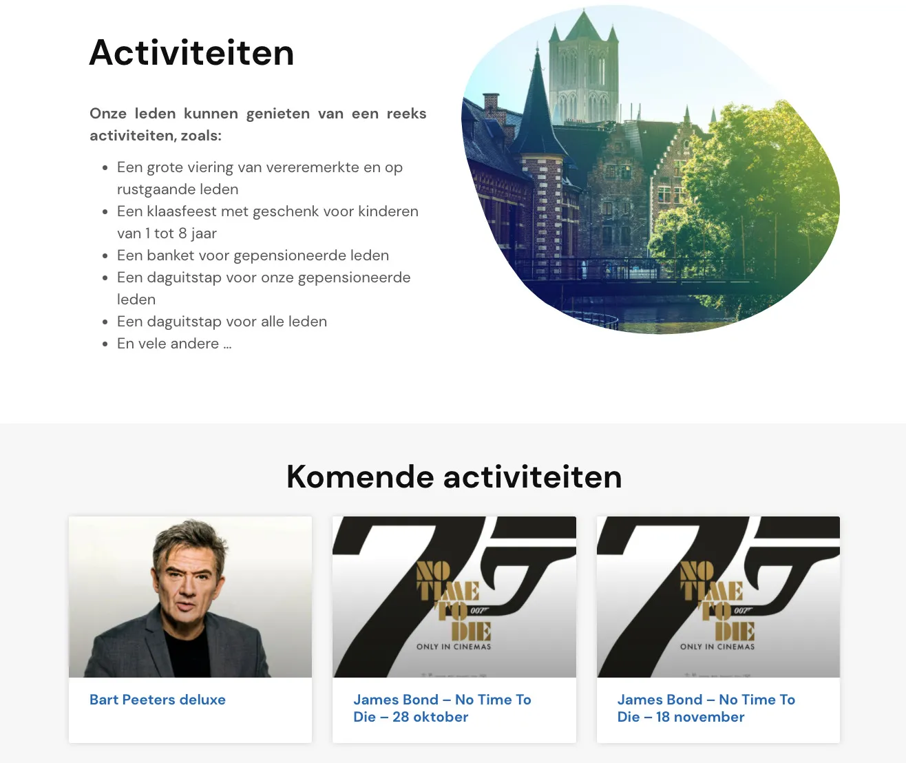 Activiteiten personeelsbond UZ Gent