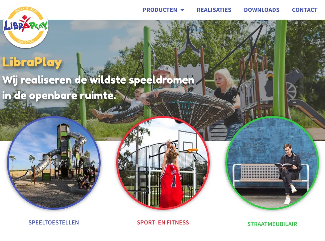 Website voor LibraPlay