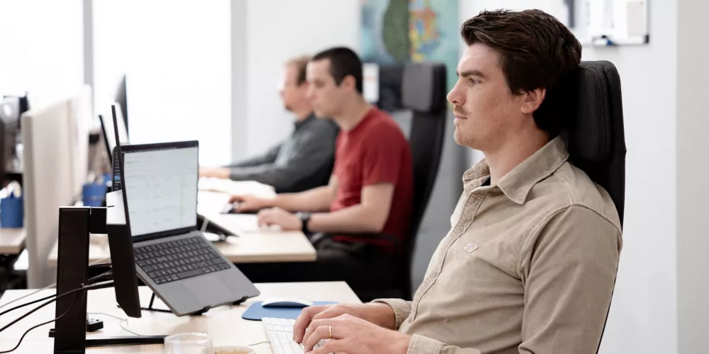 Developers aan het werk